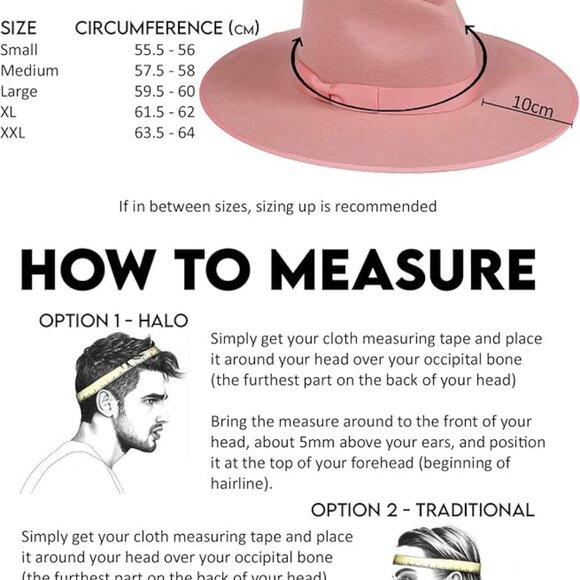 Lack of Color Fedora Rancher Rose Pink Women's Hat Small Wool Felt Grosgrain - Picture 5 of 16